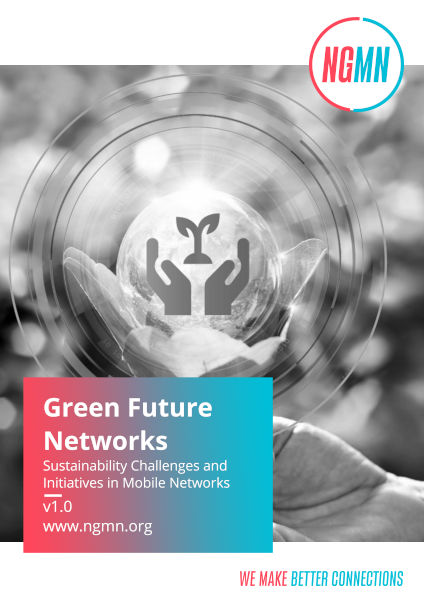 NGMN Green Future Networks Sustainability Challenges