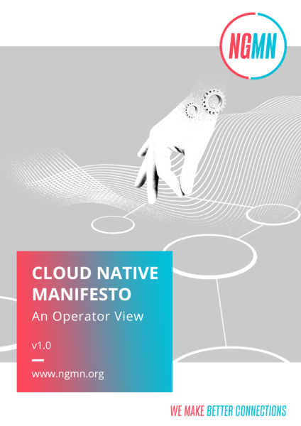 Publication Cloud Native Manifesto Cover