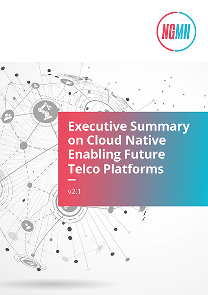 NGMN Deckblatt Cloud Native Platforms Executive Summary 424x600