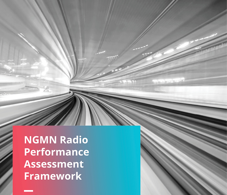 NGMN Radio Performance Assessment Framework cover