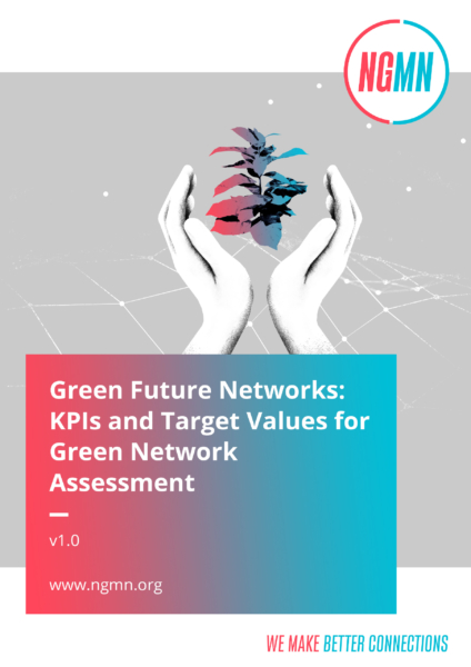 Publication Green Future Networks: KPIs and Target Values for Green Network Assessment Cover