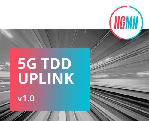 NGMN_News_5G_TDD_Uplink