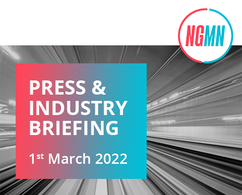 Cover image Press and Industry Briefing on 1th March 2022