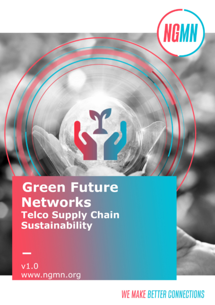 Publication Green Future Networks: Telco Supply Chain Sustainability Cover